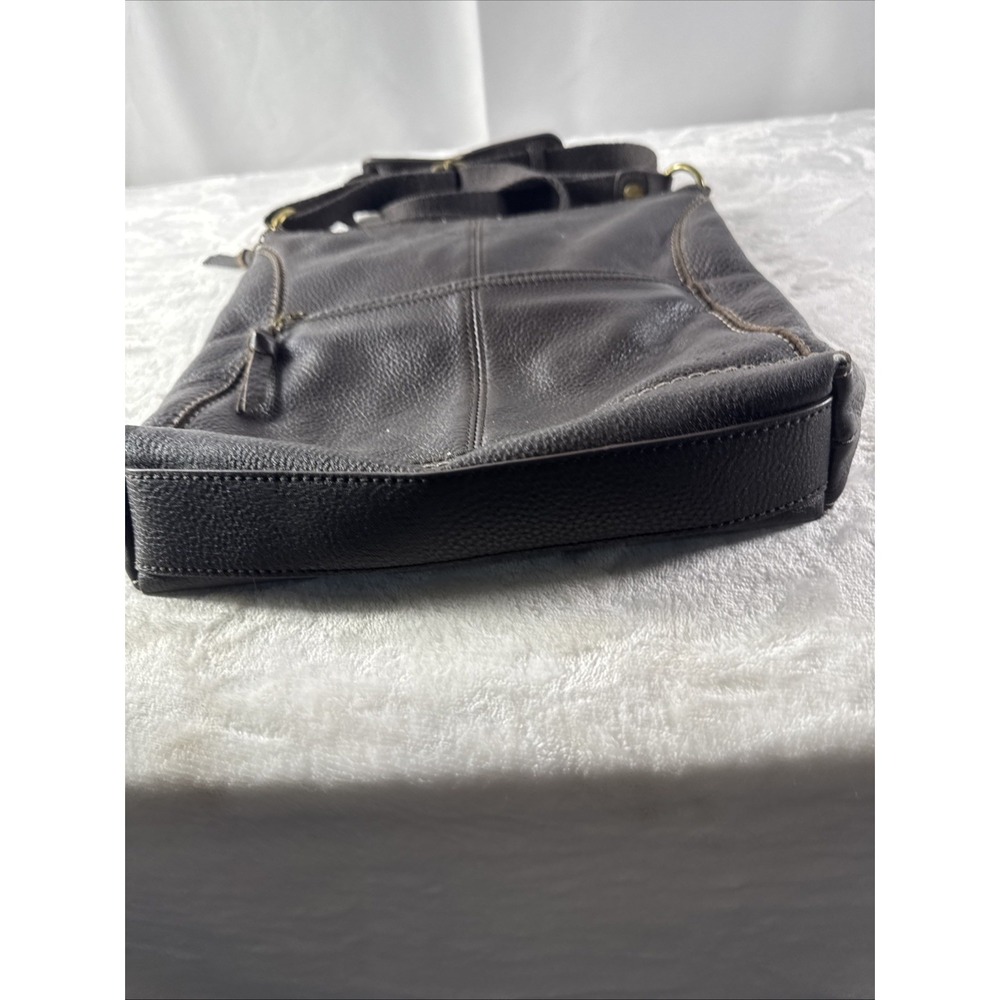 THE SAK - Lucia Leather Crossbody Shoulder Handbag  Brown - Picture 4 of 7